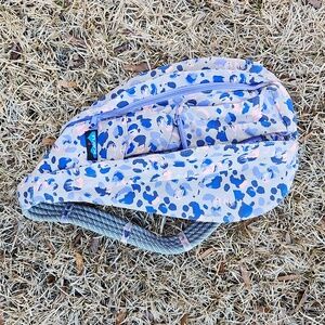KAVU Mini Rope Bag Blue/Purple  Panthera